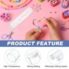 sourcing map Transparent Plastic Storage Tubes, 2" x 4"(50x100mm) Polycarbonate