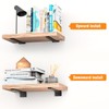 Floating Shelf Brackets 8 inch 6 Pack L Brackets for