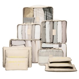 12-Piece Packing Cubes, Suitcase Organiser, Travel Accessories, Suitcase Organiser Set, Clothes Bags, Packing Cubes, Cosmetics, Travel Organiser, Packing Bags for Suitcases