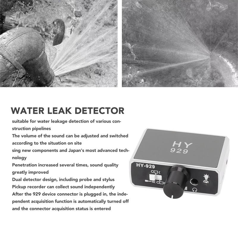 USB Professional Water Pipe Leakage Detector Water Pipeline Leak Detector