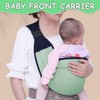 Baby Sling Breathable, Portable Baby Carrier Newborn Sling, Anti-Slip Toddler
