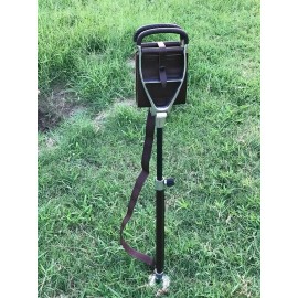 MAJID IMPEX WALKING SEAT STICK SHOOTING SEAT STICK RACING FOLDING SEAT SHOWS CHAIR STOOL