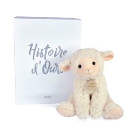 Histoire d'ours HO3129 30cm Lamb Plush Toy Natural