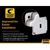Hubbell-Raco 800C 1 Toggle 4-Inch Square Exposed Work Cover
