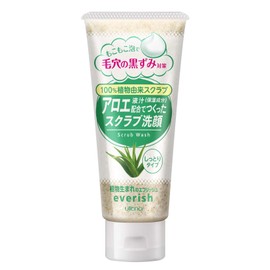 Everish Aloes Scrub Face Wash, 4.6 oz (135 g) x 9 Packs