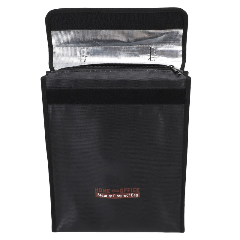 Fireproof Document Bag Waterproof Portable Safe Fireproof File Pouch with