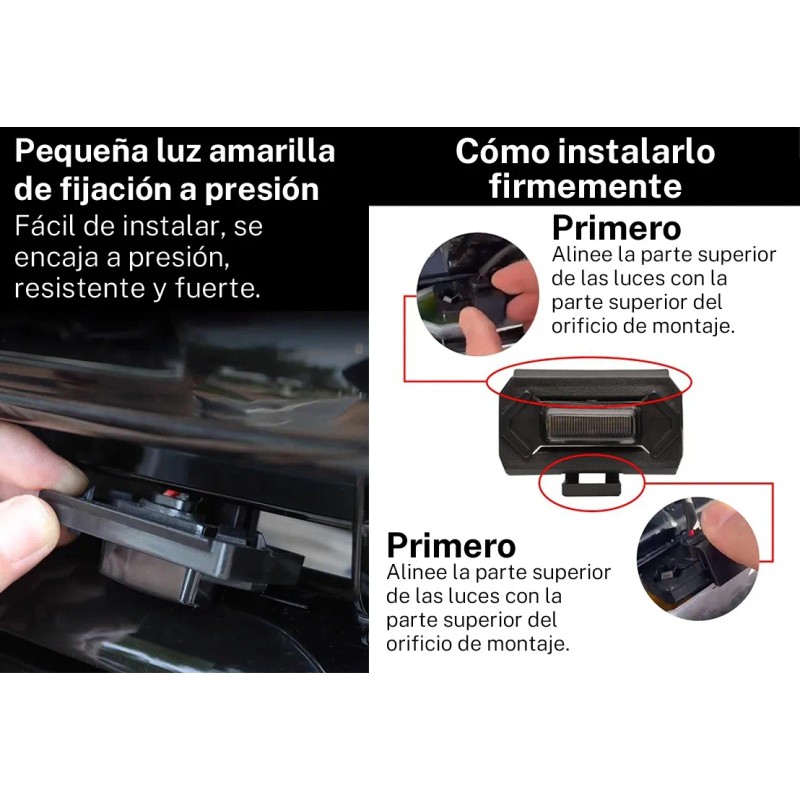 Luces Led De Parrilla Delantera M54 Piezas Para Raptor Off