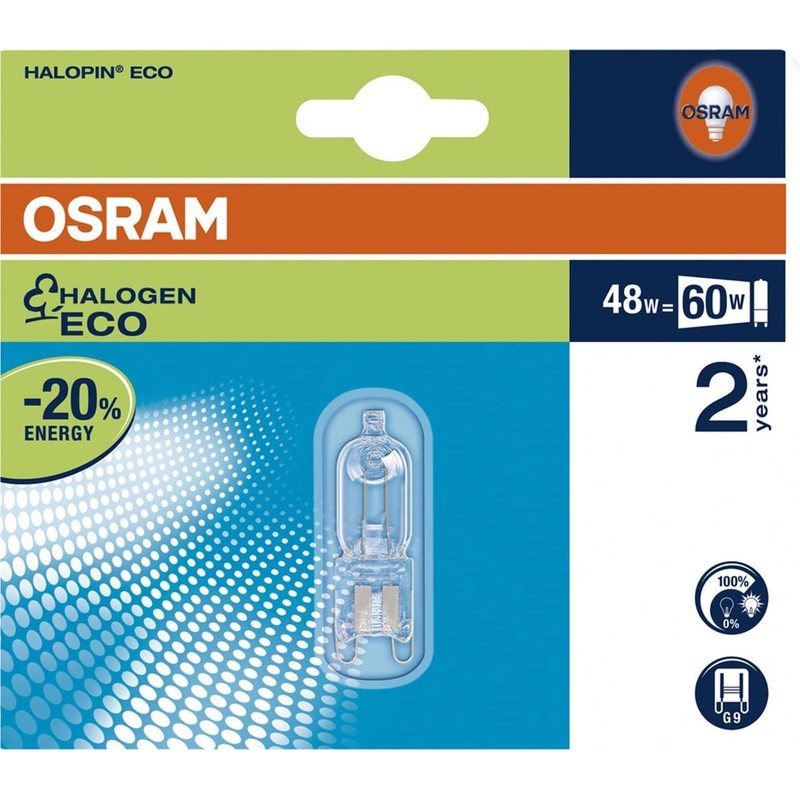 Osram ECOSUPER. Halopin 48w G9 BLI1
