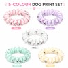 Tangdira Spiral Hair Bobbles Set of 5 Waterproof for Women