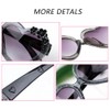 SJBNCai Kids Heart Sunglasses UV 400 Protection Heart Shaped Cute