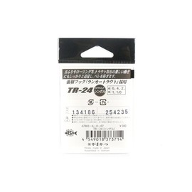 Gamakatsu Single Hook TR-24 1/0 No. 5 Crimson Red 67884