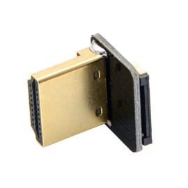 CY CYFPVHDMI HDMI Type A Male Connector Up Angled 90 Degree for FPV HDTV Multicopter Aerial Photography