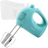 OVENTE 5-Speed Electric Hand Mixer with Stainless Steel Mixing Whisk,