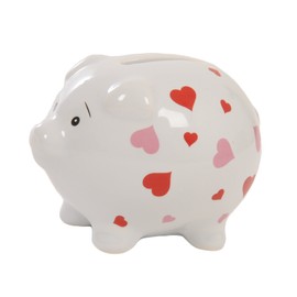 Suki Gifts Heart Piggy Bank
