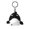 Niki Keychain, Orca Whale 3.9 inches (10 cm), Kids, Black,