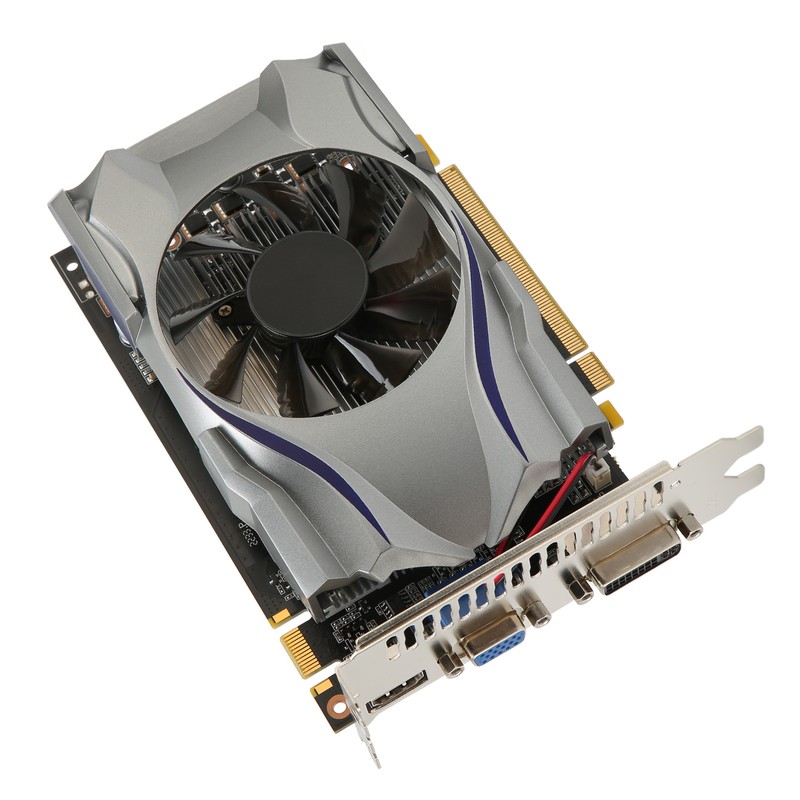 Gaming Graphics Card 1GB 128Bit GDDR5 PCI Express 2.0 3200MHZ