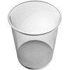 helit H2518500 Mesh Waste Paper Basket 15 Litres Metal, Silver