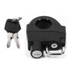 25mm 1in Motorcycle Handlebars Helmet Lock Anti Theft Security Padlock