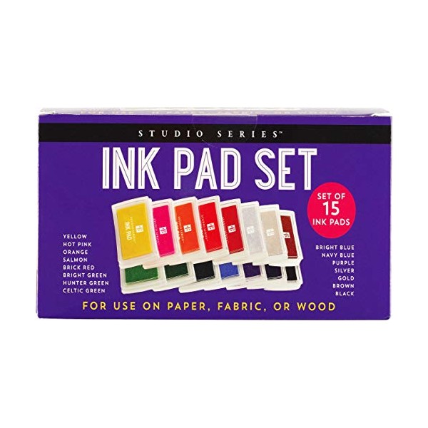 Studio Series Ink Pad Set (15 colors)