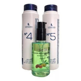 Lendan Plex Forte Shampoo + Acondicionador + Elixir Mediterráneo