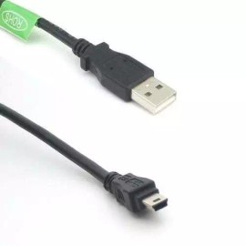 RiteAV USB 2.0 A-Mini-B 5-pin Cable 1 ft