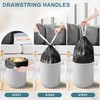 Small Trash Bags Drawstring, JUKFITA Extra Strong 4 Gallon Garbage