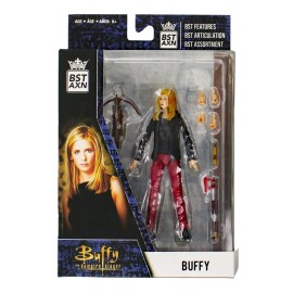BST AXN Buffy the Vampire Slayer Action Figure, BST AXN 5" Posing Buffy Toy, Articulated