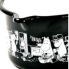 ピー・オー・エス Moomin Muurla Enamel Black Jam Milk Saucepan 約250×105×145mm