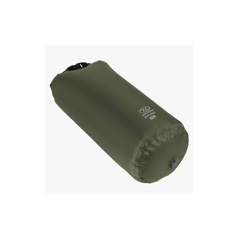 Highlander Puff Sack Inflation Dry Bag, Air Hand Pump, 20L,