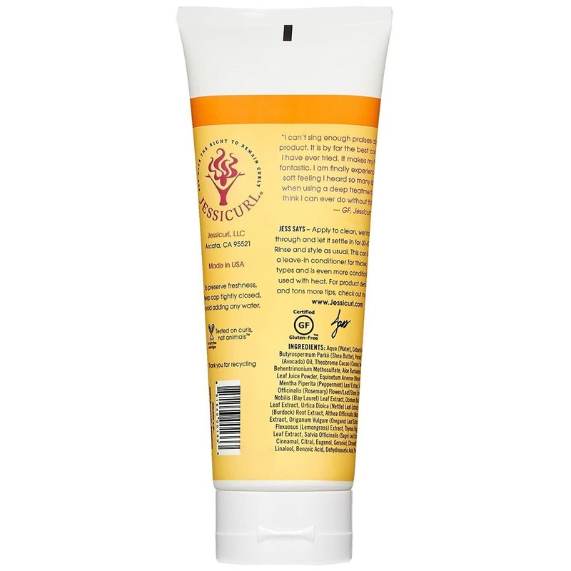 Jessicurl, Deep Conditioning Treatment, No Fragrance, 8 Fl oz.