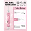 EBANKU 4 Pcs Nail Glue Remover Pen, Click&Remove Pen Design