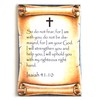Isaiah 41:10 Bible Verse Fridge Magnet (2 x 3 inches)