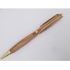Handmade Ballpoint Pen Handcrafted Bethlehem Olive Wood With Wooden Jerusalem