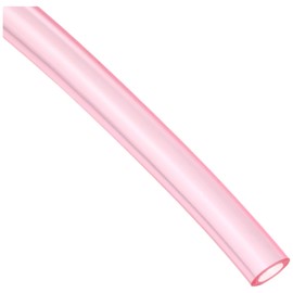 Kijima 105-0833 Motorcycle Oil Resistant Hose, Gasoline Compatible, Pink, Inner Diameter 0.2 inch (5 mm), Total Length 3.3 ft (1 m)