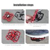 Wokyo Bicycle Pedal Adapter, Aluminium Alloy for Shimano SPD&SPD-SL, Universal