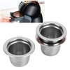 3Pcs/Set Coffee Capsule Reusable Pod Stainless Steel Refillable Coffee Capsule