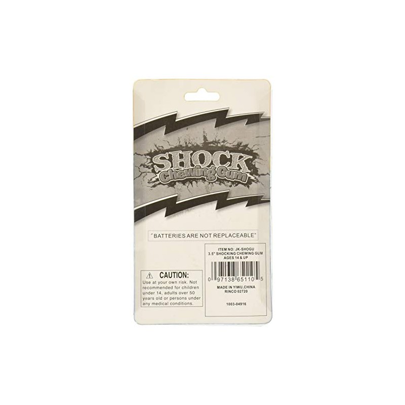 Rhode Island Novelty Shocking Gum