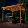 Ozco Ironwood Lite 6x6 Post Base Kit, Includes 1 Post
