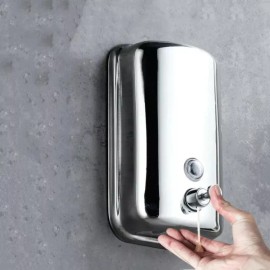 Estuchelandia Dispensador De Jabón Shampoo Baño 500 Ml Jabonera Manual