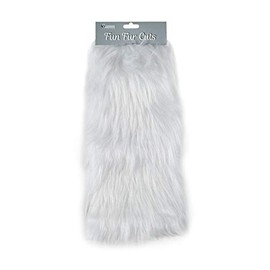 Shannon Fun Faux Fur 9" x 12" Cut Monkey White