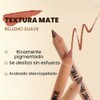 Erinde 6Pcs Lápiz Perfilador de Labios, Larga Duración y Resistente