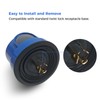 Twist Lock Photocell Sensor for Outdoor Lights, Dusk to Dawn
