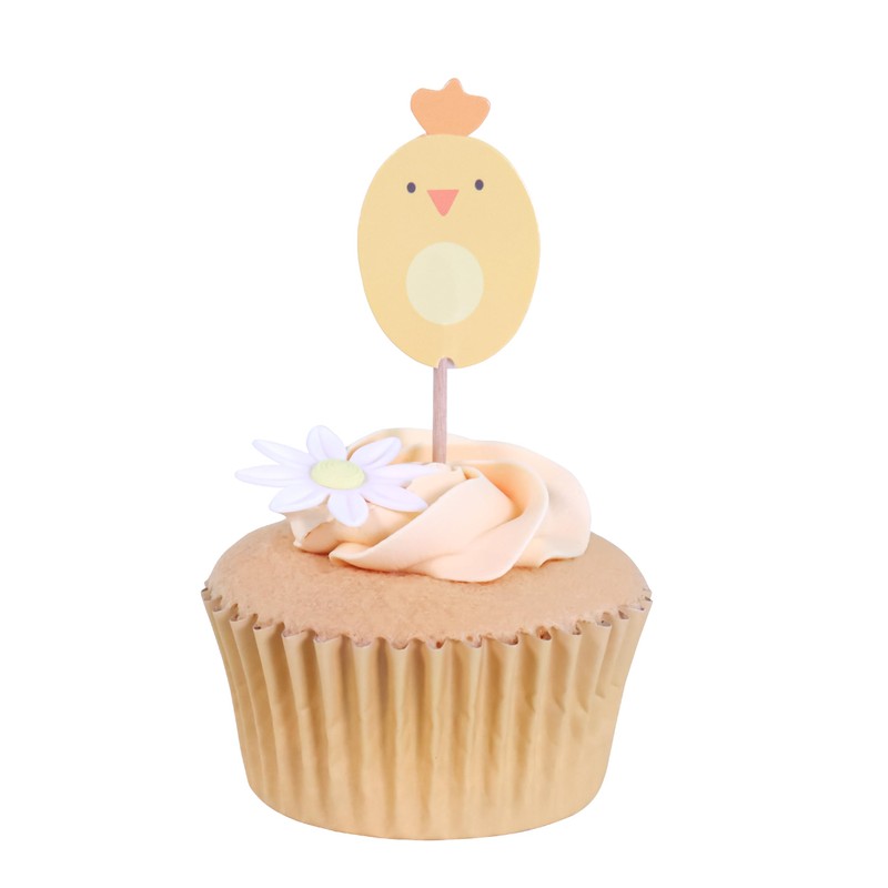 PME Easter Cupcake Toppers - Chicks, Set of 24