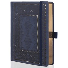 TIEFOSSI Bullet Dot Journals for Women Men, Dot Journals for Writing Women, 160gsm Thick Paper, 190 Numbered Pages, for Planner Organization