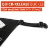 SupplyMaid Waterproof Server Apron - Short Stainproof Waist Apron for