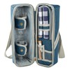 2 Person Insulated Deluxe Wine Cooler Bag with Accessories, Perfect