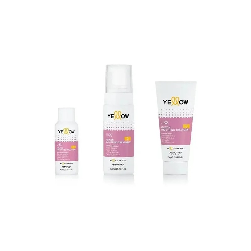 Liss Keratin Progresive Smoothing Treatment - Yellow