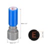 PATIKIL Font Marks Self-Inking Sign E Plastic Small Letters Stamps