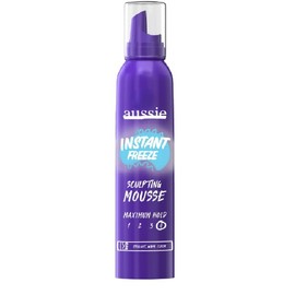 Newly Instant Freeze Sculpting Mousse, Mousse for Curly Hair, Straight Hair, and Wavy Hair, For unisex 6 oz (1 Pack, Packaging May Vary)