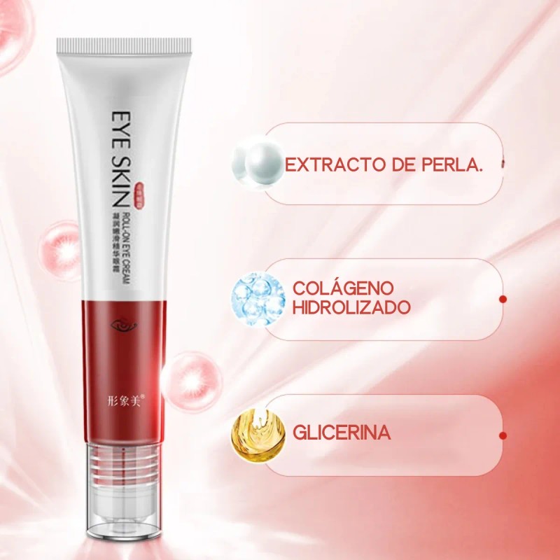 Roll Colágeno Antiedad Hidrata Aclara Ojera Obscura Full Todo Tipo